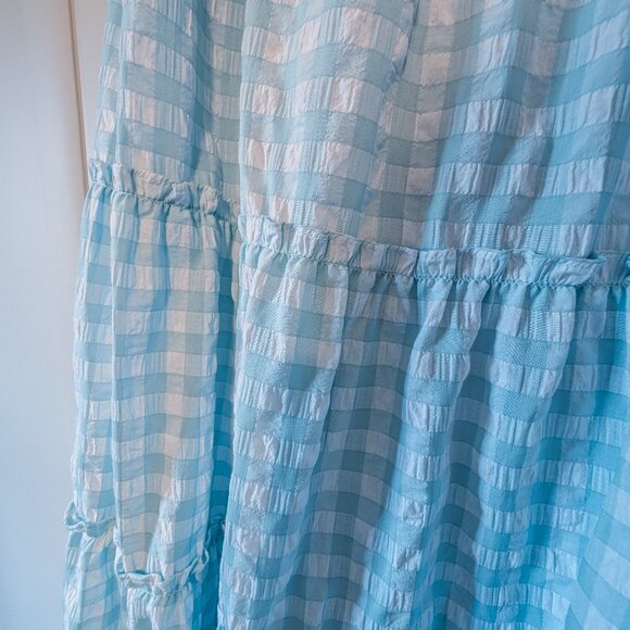 Talulah | Gingham Maxi Skirt | L - Picture 3 of 4